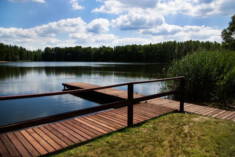 Pond Dock Installation in Overland Park, KS