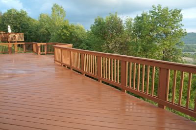 Wood Deck Railing Repair!